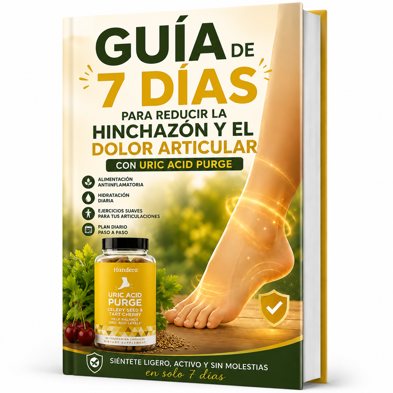 Guía de 7 Días para Reducir la Hinchazón y el Dolor Articular - Ebook
